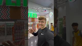 711 in a philippines airport manila filipino philippines travel 711 7eleven tomoam [upl. by Airlee]