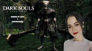 DEMONIO DE ARIES Y PROFUNDIDADES Dark Souls Gameplay pt5 [upl. by Burgener]