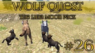 Wolf Quest 🐺 Protective Mother Wolf  Episode 26 [upl. by Gabriella60]