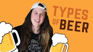 Types of Beer BECOME A BEER GOD OF KNOWLEDGE in 4 Minutes [upl. by Forsta38]