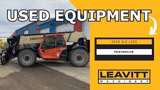 USED 2019 JLG 1255 TELEHANDLER  LEAVITT MACHINERY USED EQUIPMENT [upl. by Ynnahc]