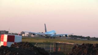 AIr France A380 taking off at Montreal YUL [upl. by Marucci]