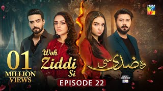 Woh Ziddi Si  Episode 22  16th Nov 2024  Aina Asif amp Shazeal Shaukat  SIA BEAUTY CREAM  HUM TV [upl. by Dwan785]