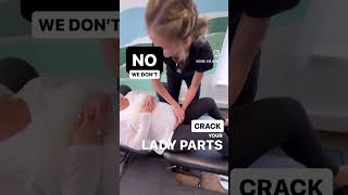 Pubic Symphysis Adjustment for the Win chiropractic painrelief adjustment pregnancy [upl. by Nnayecats]