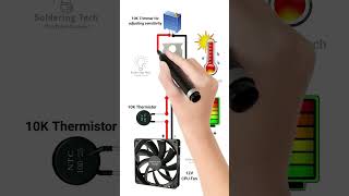 Temperature sensor fan circuit [upl. by Adnwahsor14]