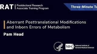 Aberrant Posttranslational Modifications and Inborn Errors of Metabolism [upl. by Akciret]