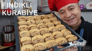 FINDIKLI ÇiKOLATALI KURABİYE ❗️Nasıl Yapılır  Chef Oktay Usta [upl. by Nivrek]