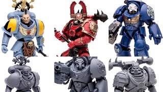 New McFarlane toys Warhammer 40k action figures revealed 6 in total preorder info [upl. by Cy]