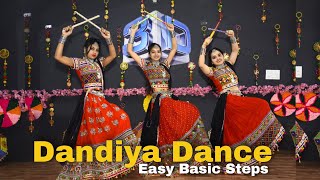 Dandiya dance  Garba Dance Nagada Sang Dhol  Happy Navratri  Choreography by Hani Saini Tannu [upl. by Auqinehs689]