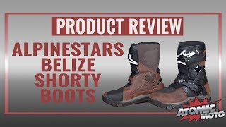 Alpinestars Belize Drystar Boots Review [upl. by Asiaj]