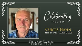 Curtis Hahn Funeral Service [upl. by Gnilyarg]