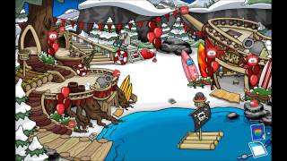 Club Penguin  Puffle Party 2013  Cove Theme [upl. by Tannenbaum330]