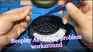 How to fix BampO Beoplay A1 speaker to turn itself off automatically  repair and rework [upl. by Malynda]