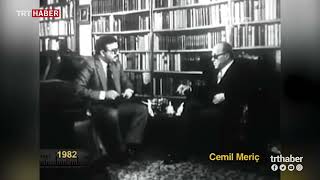 Cemil Meriç quotKültür dilimize önce edep olarak geçmiştirquot [upl. by Eciralc]