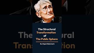 Jurgen Habermas The Structural Transformation of The Public Sphere sociologylearners1835 [upl. by Yotal]