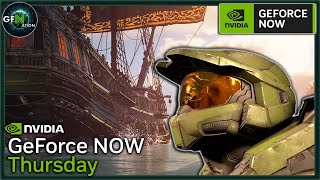 GeForce NOW News  Master Chief Arrives amp Ubisofts Pirate Adventure is HERE [upl. by Susann]