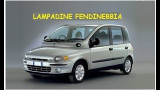 Come sostituire le lampadine dei fendinebbia su Fiat Multipla [upl. by Attem]