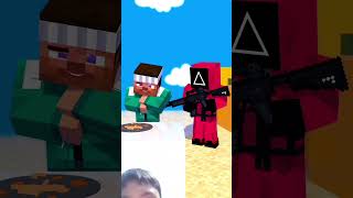 Minecraft funniest squid game 🤓🤓 minecraft minecraftanimation [upl. by Outlaw]