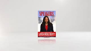 August 2022 Speakers Magazine featuring Laticia Nicole Beatty [upl. by Eilahtan520]