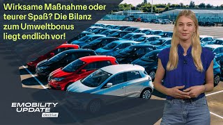 Bilanz des Umweltbonus 102 Milliarden Euro für 22 Millionen EFahrzeuge – eMobility Update [upl. by Noraj]