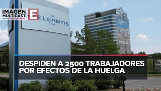 GM y Stellantis realizan despidos temporales por huelga automotriz [upl. by Vasta]