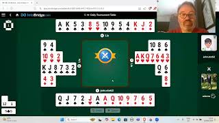 5 hands against a top bridge player Adam Wildavsky 20th Sept 2024 [upl. by Domph433]