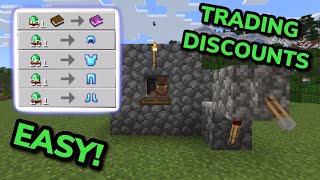 EASY 121 VILLAGER TRADING HALL TUTORIAL in Minecraft Bedrock MCPEXboxPS4Nintendo SwitchPC [upl. by Gristede862]