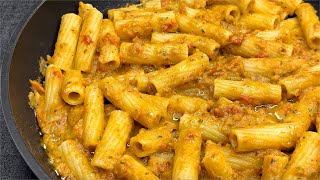 The best Italian pasta Ive ever eaten Easy and creamy eggplants pasta recipe [upl. by Akinad]