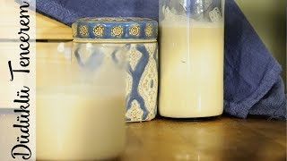 Yulaf Sütü Nasıl Yapılır  How to make Oatmilk [upl. by Kinzer16]