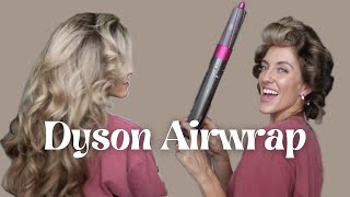 Dyson Airwrap  PinCurls  Your Best Blowout [upl. by Nickola]