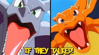 IF POKÉMON TALKED Charizard Challenges Aerodactyl Part 2 of 4 [upl. by Killoran77]