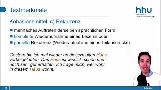 Textlinguistik  Einführung in die Germanistische Sprachwissenschaft [upl. by Mairem]