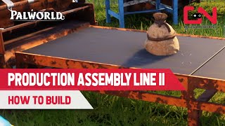 How to Build Production Assembly Line 2 in Palworld [upl. by Auroora]