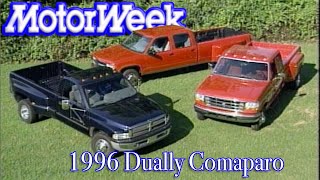 1996 Big 3 Dually Pickup Comparo  Retro Review [upl. by Ecinahc]