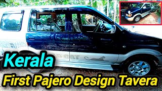 kerala first pajero design tavera  tavera neo 3  tavera modified kerala  modified tavera [upl. by Eiliah]