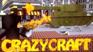 Minecraft  CrazyCraft  OreSpawn Modded Survival Ep 66  quotRIVAL REBELS WAR MODquot [upl. by Esilanna]