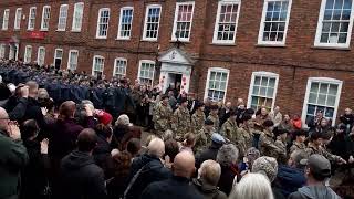 Newark Town Remembrance Day Parade Attended ♥ With Large Crowd 11am 10th November 2024 [upl. by Sassan]