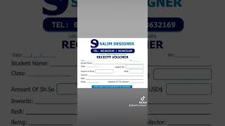 Receipt Voucher Letter Design [upl. by Barnum354]