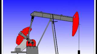 Brief Oil Pump Jack Animation [upl. by Eryt]