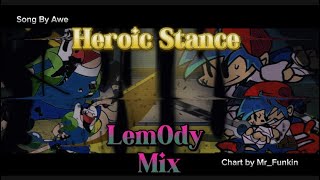 FNFHeroic Stance  Lem0dy Mix BBS Lem0dy Mix v2 ChartedLink [upl. by Menedez208]