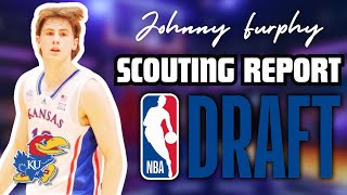 Johnny Furphy Scouting Report  Kansas Forward 2024 NBA Draft Breakdown [upl. by Bear251]