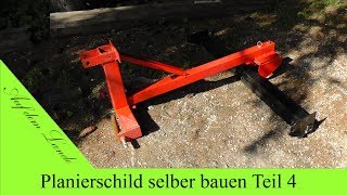 Planierschild selber bauen  Teil 4  Erster Test [upl. by Asetal]