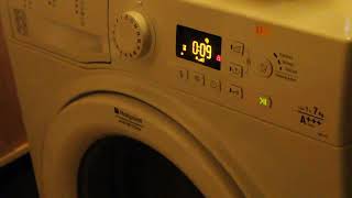 Hotpoint Ariston FMG 743 refuses to spin fast [upl. by Aihtenyc]