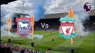 Ipswich Vs Liverpool  3k Silent Scousers amp Town Hold Their Own First Game Back In Premier league [upl. by Rogerg]