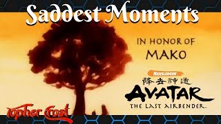 Saddest Moments in Avatar The Last Airbender Top5  So Emotional [upl. by Franky]