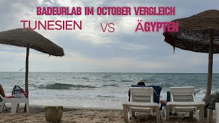 Badeurlaub October Vergleich Tunesien VS Ägypten Hammamet Medina [upl. by Amlet]