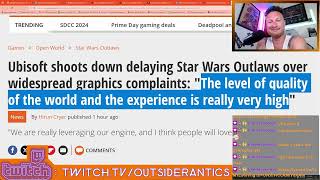 Ubisoft Defending Star Wars Outlaws After Mass Criticism Stemming From Early Gameplay VGN [upl. by Darrill278]