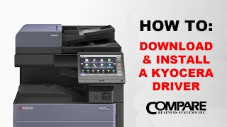 Download and Install A Kyocera Driver StepByStep [upl. by Eidnac]