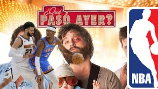 ¿QUÉ PASÓ AYER EN LA NBA [upl. by Asiralc]