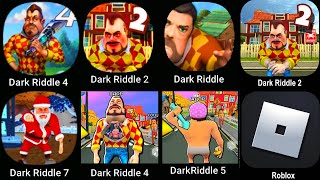 Dark Riddle 3  Dark Riddle 5  Dark Riddle 4  Dark Riddle Classic  Hello Neighbor 2  Roblox [upl. by Odracer]